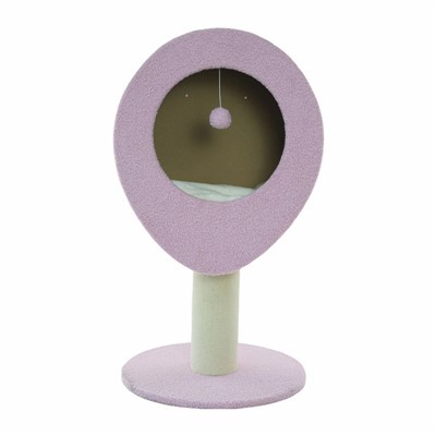 Høyt katt tre med seng